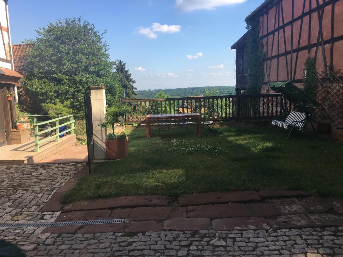 Au Relais De L'Histoire Gite Classe 4 Etoiles Oberbronn Экстерьер фото