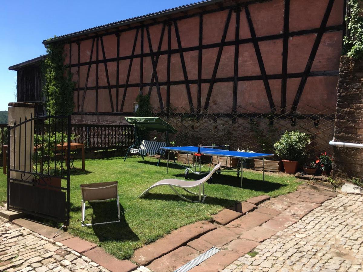 Au Relais De L'Histoire Gite Classe 4 Etoiles Oberbronn Экстерьер фото